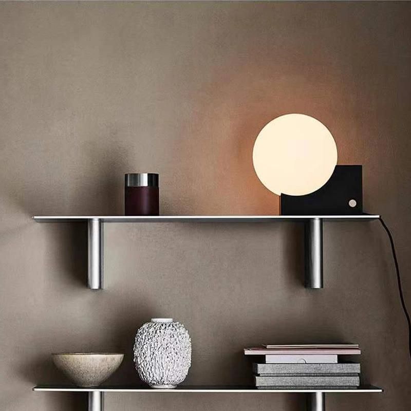 2022 Hot Sale Ball Glass Ball Shade LED Wall Lamp Bedroom Headboard Living Room Hallway Wall Lamp