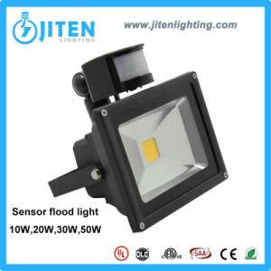 20W LED Flood Light with PIR 10-50W Floodlight with Motion Sensor LED Lighting