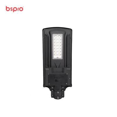 Bspro Pole Lighting Outdoor Waterproof LED Highway Classic Lights All in One Lamp Solar Pancel Street Light