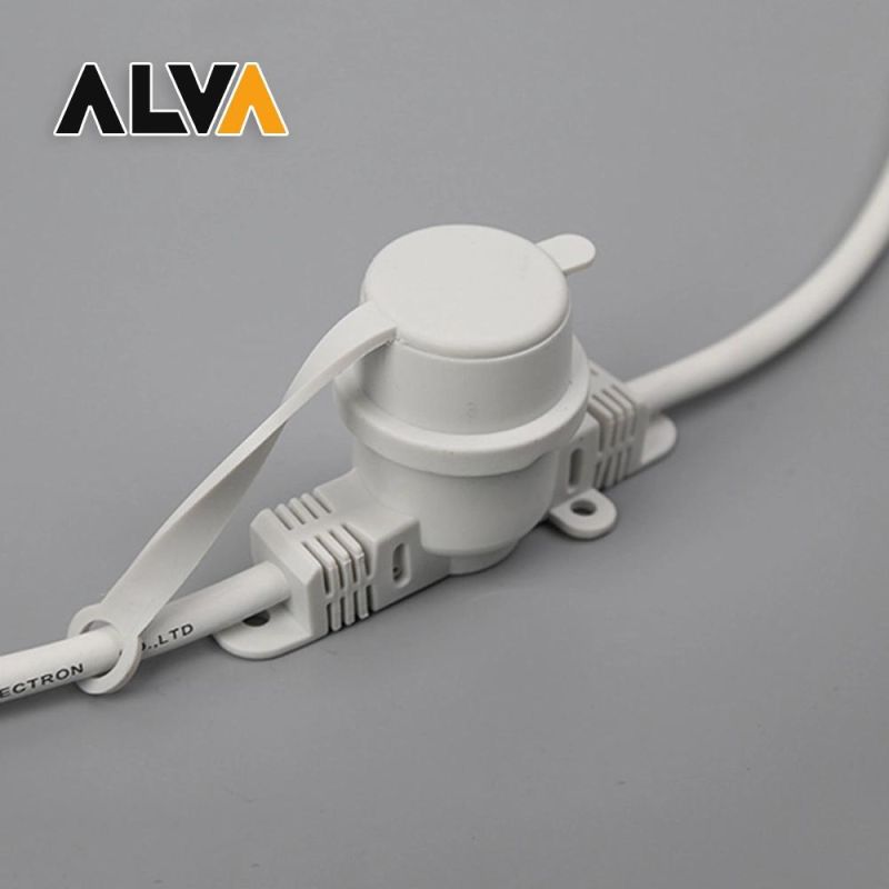 Europe LED Outdoor Lighting Christmas Lights Fairy Festival Holiday Light with E14 Socket G45 P45 Global Decoration White String with VDE, CE