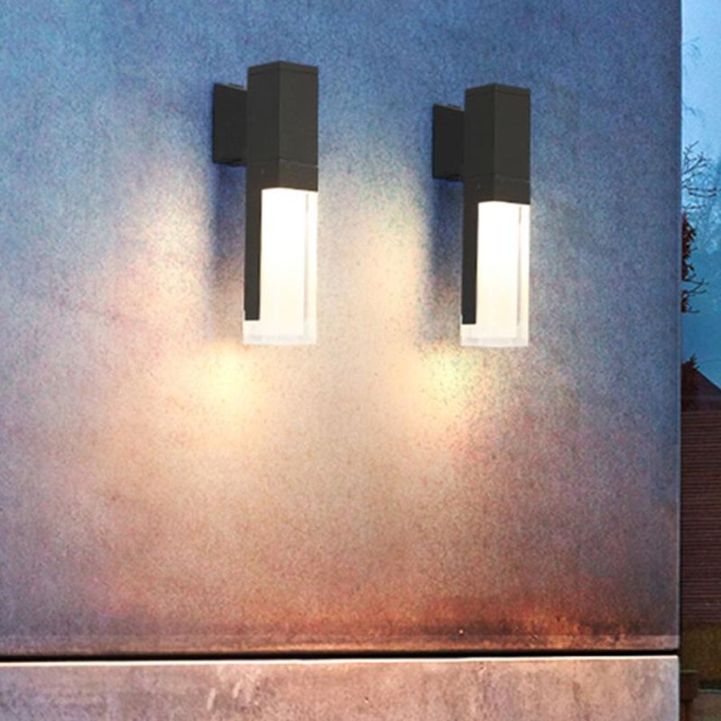 Outdoor Waterproof LED Wall Light PIR Human Body Motion Sensor Wall Lamp (WH-HR-05)