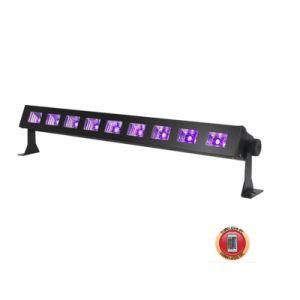 50cm Indoor Remote 9X3w UV LED Wash Bar Light