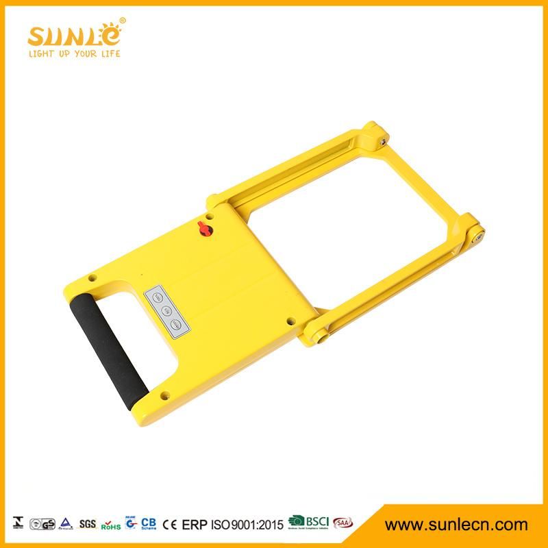 10W Portable Outdoor Rechargeable Red/Yellow LED Flood Light