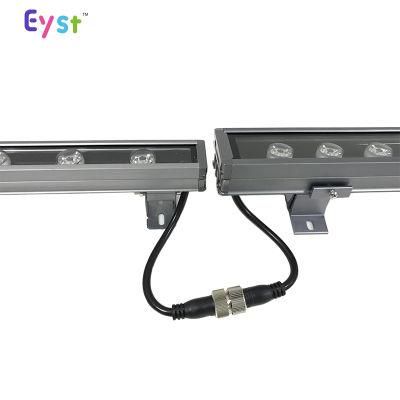 Outdoor Waterproof Aluminium Housing DMX512 Control RGB/RGBW 18W LED Wall Washer Light