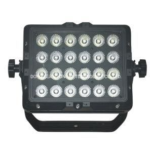 24 X 15W RGBWA+UV 6in1 Waterproof LED Wall Washer Light for Outdoor
