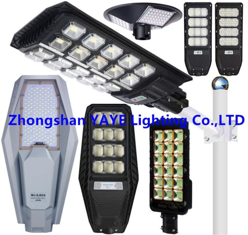 Yaye Solar Manufacturer Factory Hot Sell 1000W/800W/600W/500W/400W/300W/200W/150W/100W LED Outdoor Street All in One Camera Wall Flood Garden Road Light