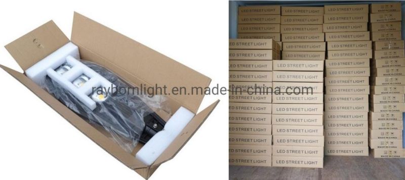 COB 80W 100W 150W 200W LED Cobra Head Street Light for Parking Lot Main Road