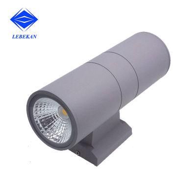 Round Outdoor Surface Lamp up and Down 20W 30W 50W 60W 80W Lighting Decorative LED Wall Light