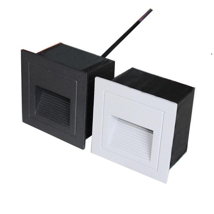 LED Footlight Square Wall Lamps for Stairs Step/Wall Corner Lights