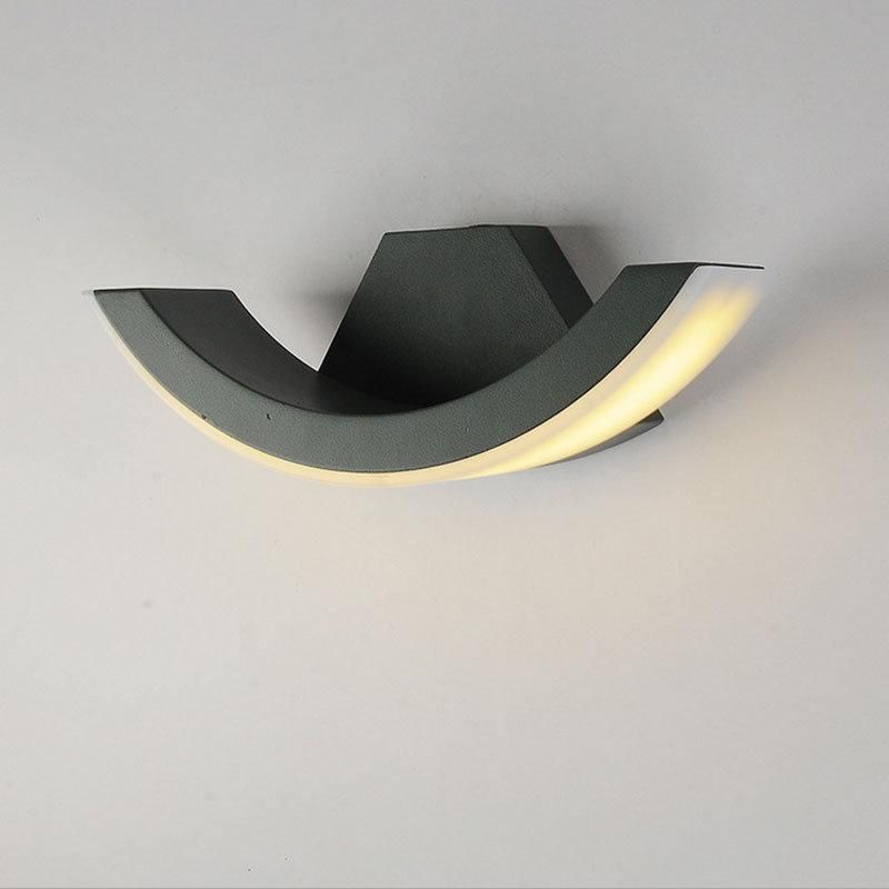 Rain-Proof Outdoor LED Wall Sconce Villa Backyard Residential Garden Landscape Lamp (WH-HR-09)