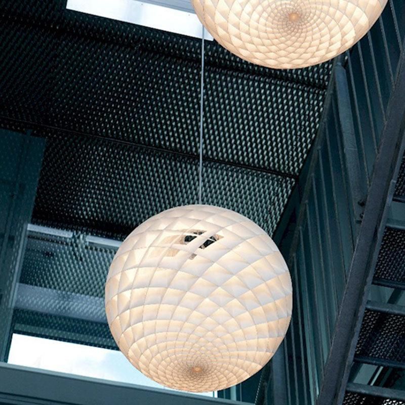 2022 Nordic Design Grid Ball Moon Chandelier LED Light for Living Room Dining Bedroom Indoor Decorative Lighting Pendant Light