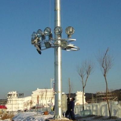 20m/25m/30m/35m/40m Hot-DIP Galvanized Steel High Mast Light Pole Lighting Street
