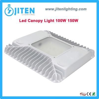 100W 150W Osram Chip Mean Well Driver Slim Design LED Industrial Lighting LED Canopy Light for Gas Petrol Service Station