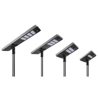 China Manufacture Smart Outdoor 50W Adjustable Integrated Solar LED Road Light