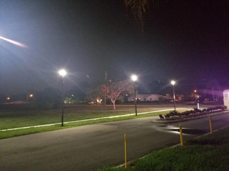 40W Best Solar Lamp Post Lights for Walking Paths 5, 000 Lumens Best Post Lights