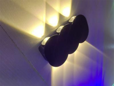Household Garden Hotel Corridor Waterproof Die Casting Aluminium LED SMD Flat Oval Antique Wall Lights