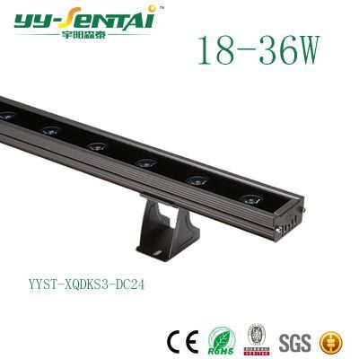 Ce/RoHS Approved 36W RGBW LED Wallwasher Light for Building Lighting