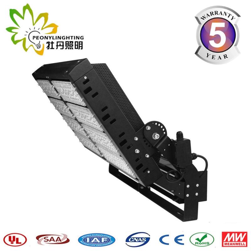 2019 New LED Stadium Lamp 800 Watt, 5 Years Warranty LED High Pole Flood Light 800W