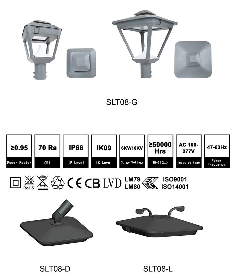 High Bright Outdoor LED Garden Light for Walkway Square Park Road