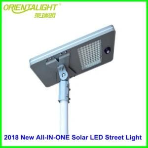 2018 All-in-One 20W 30W 40W 50W 60W 80W 100W 120W Solar LED Street Light