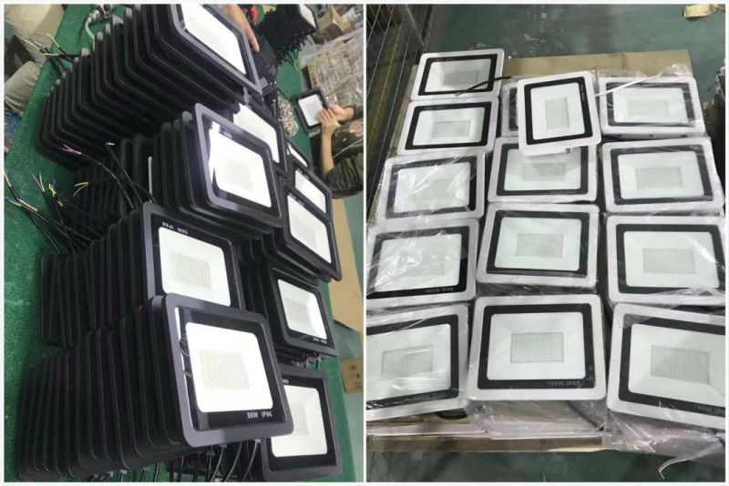 LED Induction Floodlight Body Induction Ultrathin Floodlight SMD