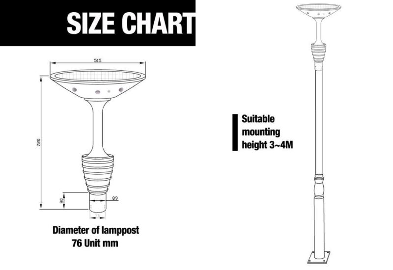 Waterproof IP65 Outdoor Solar Lights Solar Light for Garden