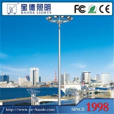 Outdoor Lights 30m 1000W High Pressure Sodium Seaport High Mast Lighting Tower