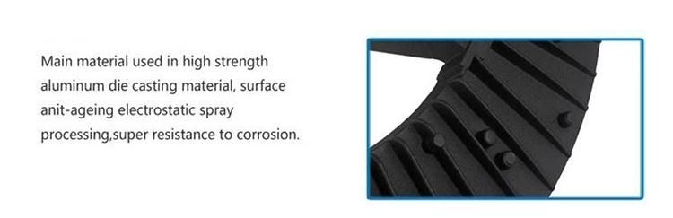 Home Outdoor LED Luminaria Fixture Aluminum Housing Outdoor IP65 Waterproof 40W Solar LED Garden Light