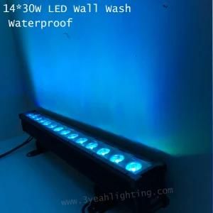 30wx14PCS RGBWA 5 in 1 LED Outdoor Wash Light