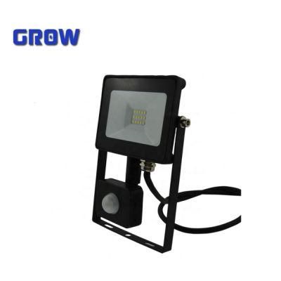 10W-100W LED Floodlight with PIR Sensor for Outdoor Industrial Lighting