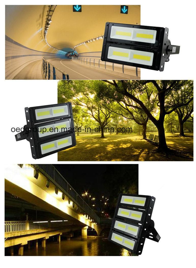 IP67 Die-Casting Aluminum Anti-Glare Glass 120 Degree Meanwell Flickerfree 150W LED Lights Flood Light