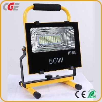 High Lumen Outdoor Lighting IP65 Waterproof 50W Solar Flood Light