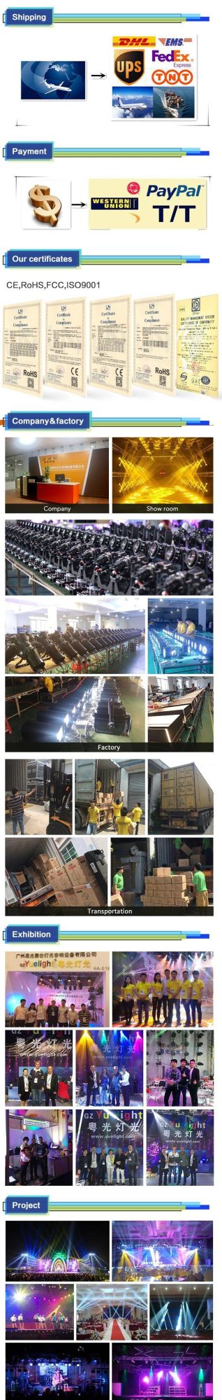 Factory LED Wall Washer Light 72PCS Water-Proof Ce RoHS