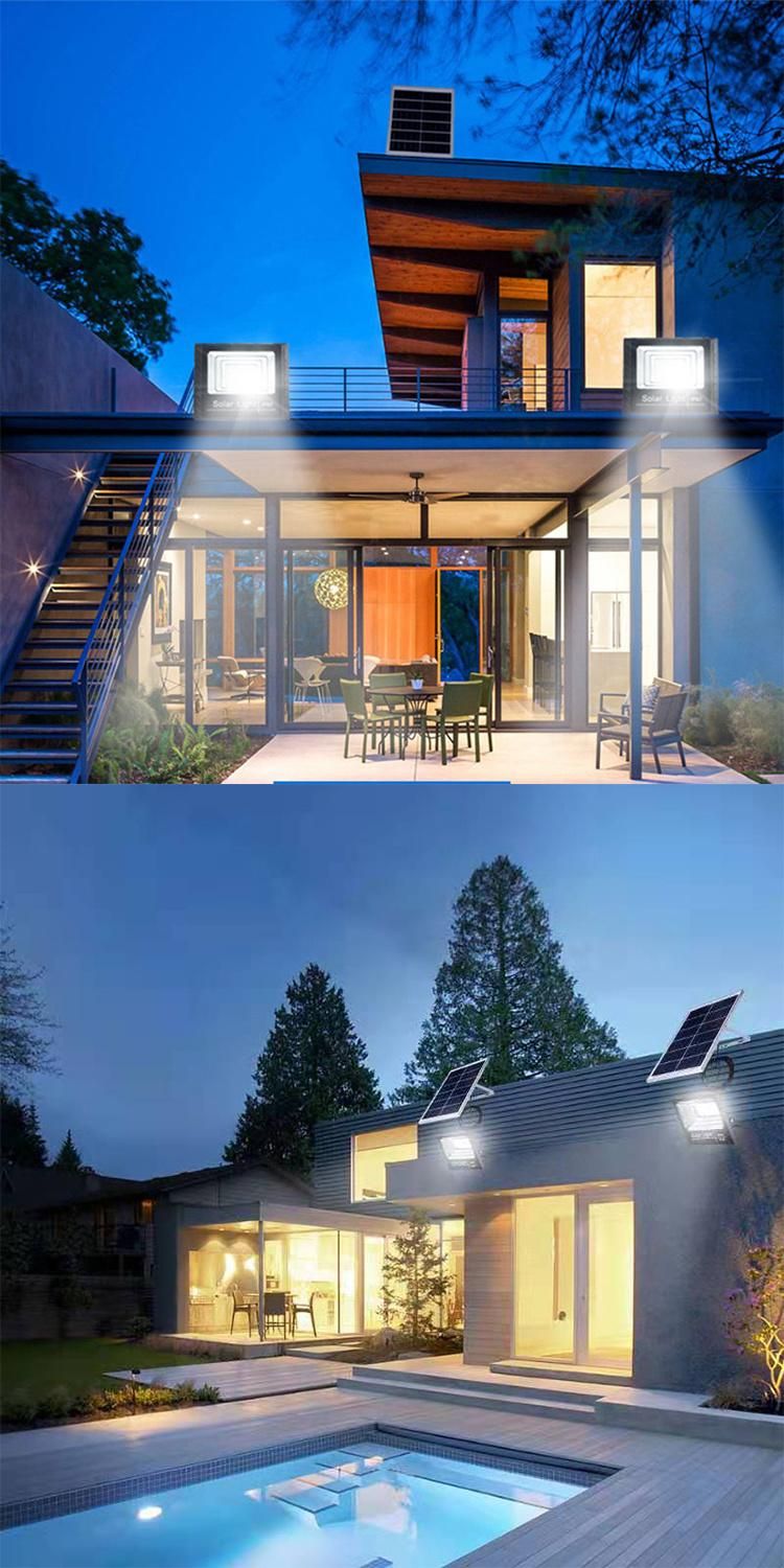 Outdoor IP67 40W Remote Control Solar LED Flood Light