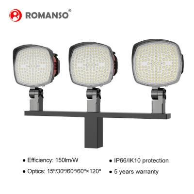 High Quality 150lpw Stadium LED Lamp 36000lm 600watt 800W LED Flood Light 500W