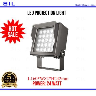 Hot Sale LED Flood Light Modular Outdoor Architectural Landscape Garden Lighting 24W Projection Light