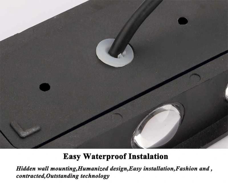 [[High Quality]] Aluminium Extrusion IP65 Wall Lamp for Outdoors 2W 4W 6W 8W Bedroom Light