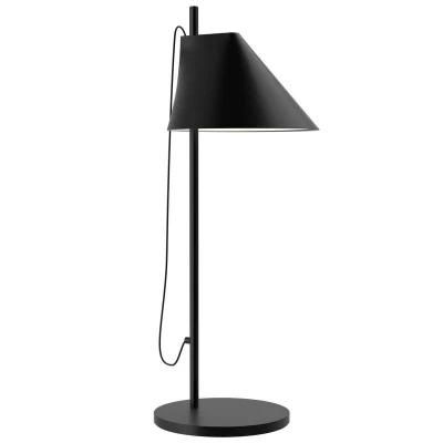 2022 Dimmer Black Triangle Desk Lamps Bed Side Table Lamp Cordless with Touch Brightness Dimming