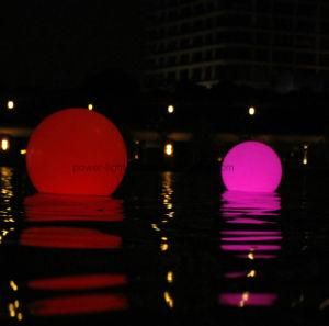 Rechargeable Waterproof Swimming Pool Floating LED Round Ball