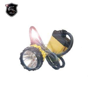 Brando Kl12lm 15000lux LED Waterproof Brightness Rechargeable Underground Tunnel Mining Cap Lamp