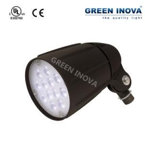 6W 12W 30W 40W Bullet Flood Light LED for Outdoor Landscape with UL Ce