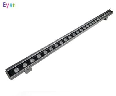 Aluminium Housing DMX512 Control RGBW 24W IP66 LED Wall Washer