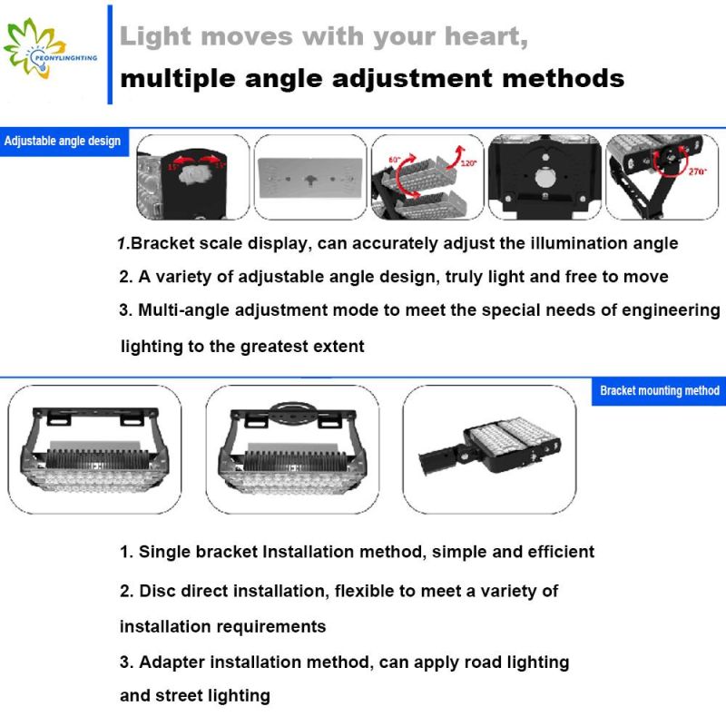 200W High Quality LED Flood Light with Ce RoHS LED Sports Stadium Light