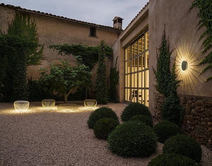 LED Outdoor Environments Exterior Luminaires Garden Path Parking Floor Wall Fixtures Source Pathways Circulation Areas Lighting Lamp