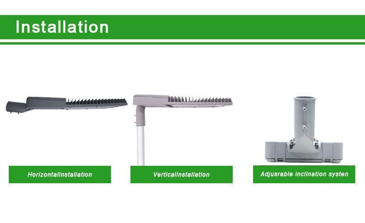 Factory Direct Sales Low Voltage Waterproof 240W LED Street Light Head