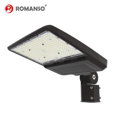Romanso LED Outdoor Road Light 100W 300W New Design Remote Sensor LED Tennis Court Shoebox Light