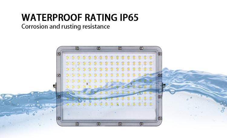 High Lumen Waterproof Wet Location Security Rechargeable IP65 Stadium 10W 20W UV LED Outdoor Halogen Flood Light
