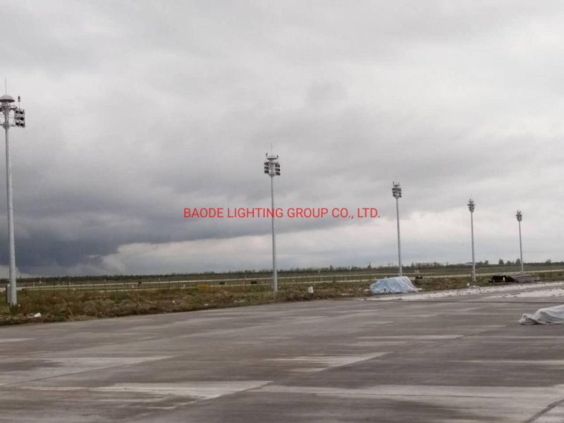 Baode Lights Good Performance 20m LED High Mast Lighting Tower with Factory Direct Supply