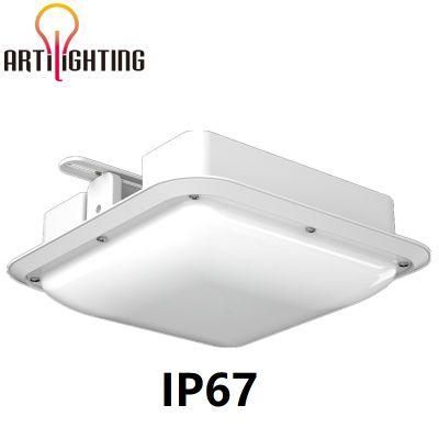 IP67 Waterproof LED Canopy Lights for Outdoor Forecourt Ceiling