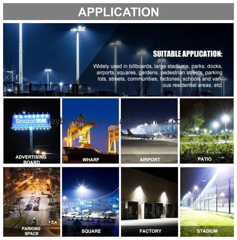 Anti Glare LED Outdoor Project 400W 600W 800W Stadium Floodlight